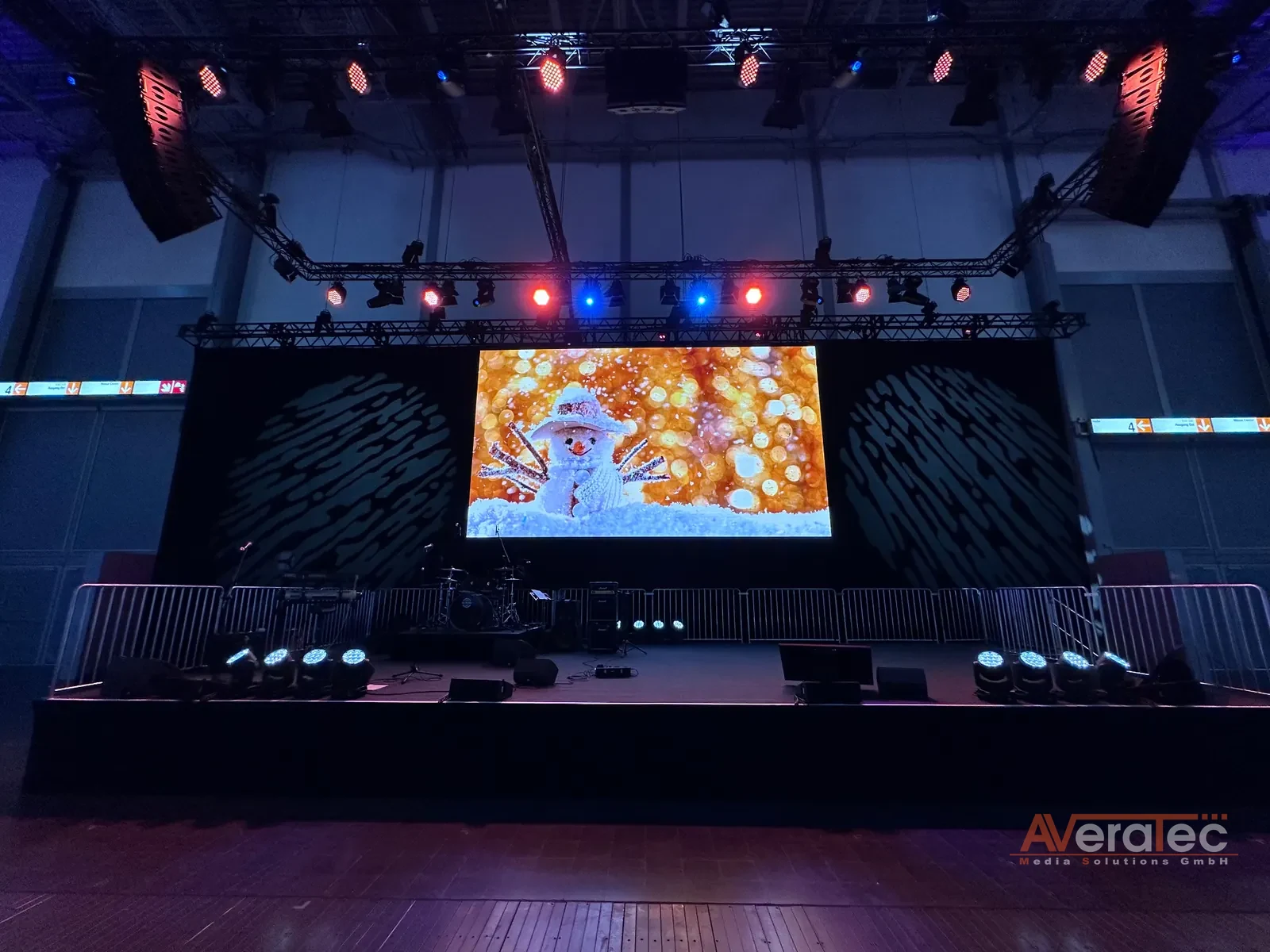 Bühnenshow Messe Düsseldorf